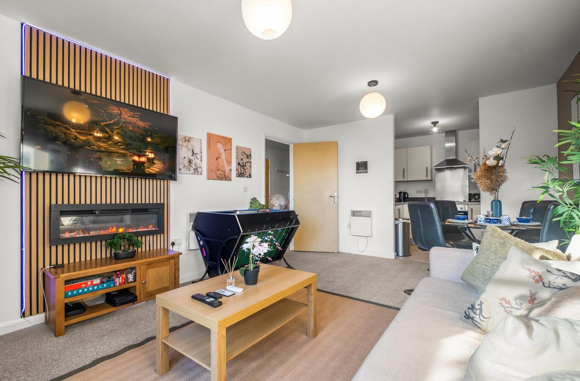 Pan Asian With Free Park - 28 Night Apartment